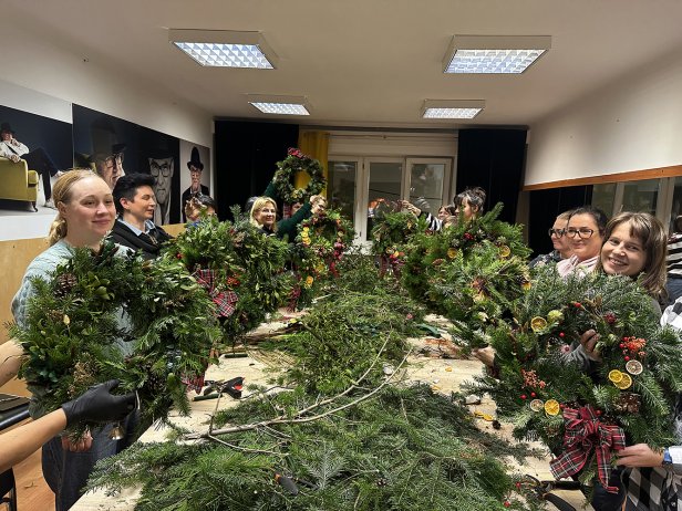 Warsztaty Świątecznych Wianków